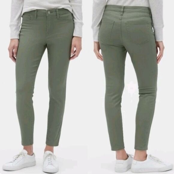 Gap Mid Rise Cropped Favorite Jegging with Washwell™ size 4/27 - Picture 1 of 9